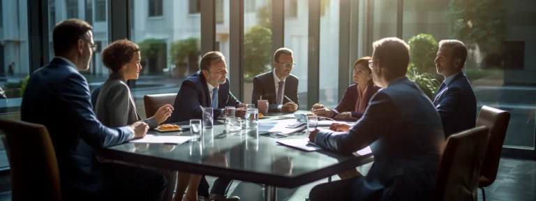 a group of government officials and foreign investors gathered around a table, engaged in intense discussion and negotiation.