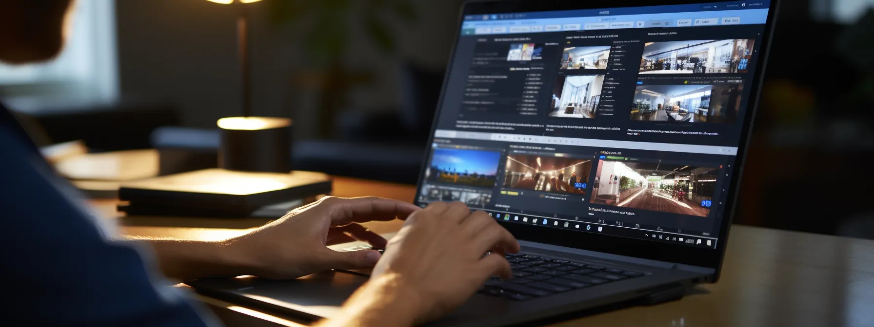 a person using a laptop to resolve a financial dispute through an online platform.