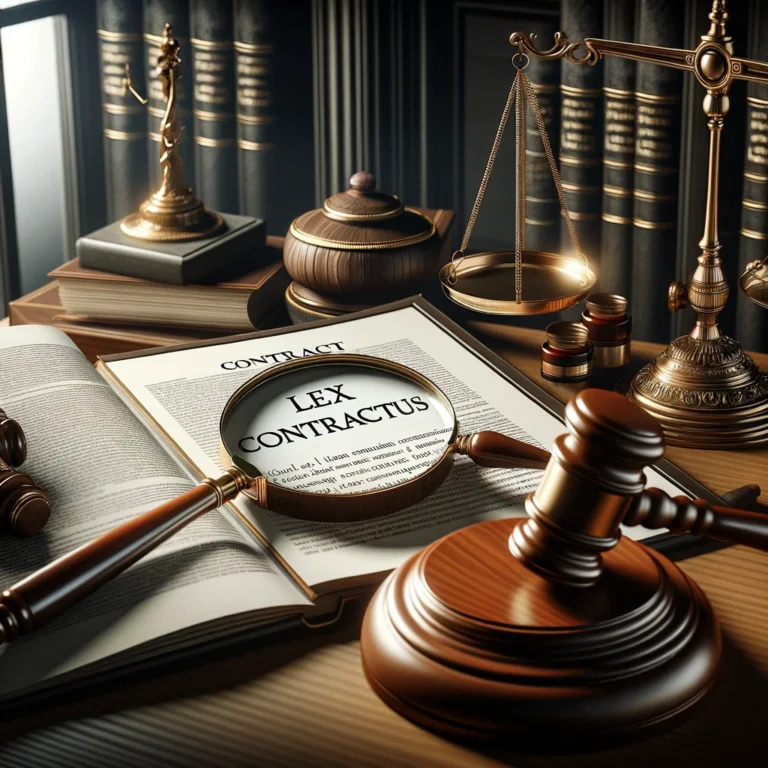Analysis of the doctrine of Lex Contractus