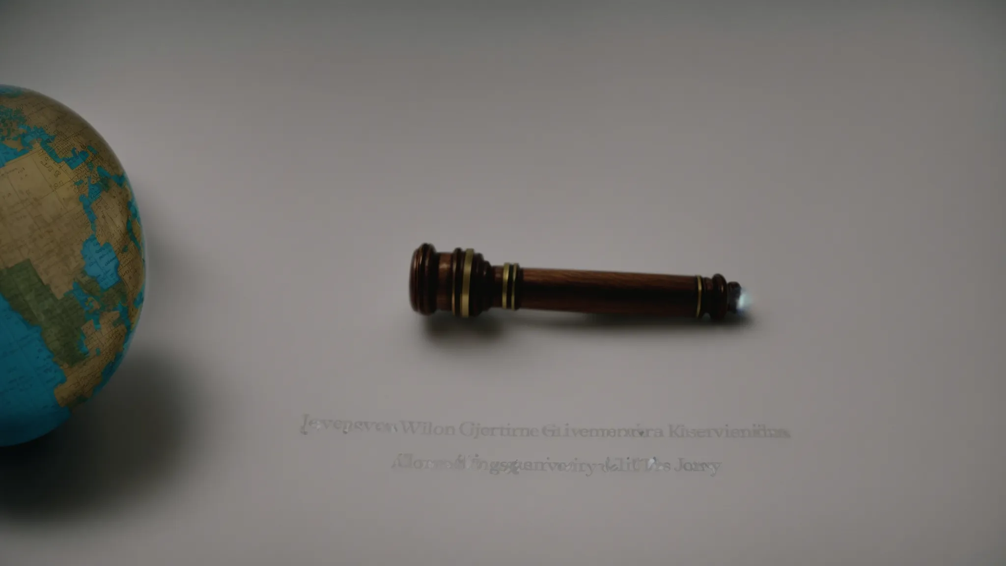 a gavel resting beside a globe, symbolizing the global scale of isds reforms and their judicial implications.