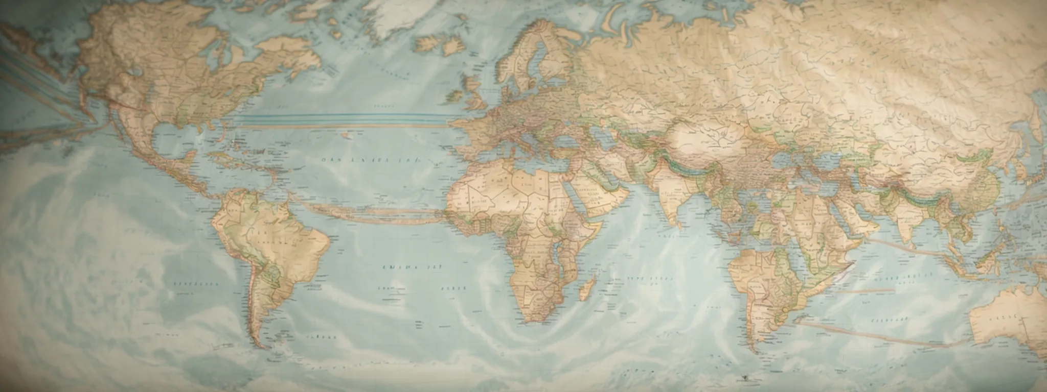 a global map highlighting various countries, interconnected by thin lines, symbolizing international investment pathways.