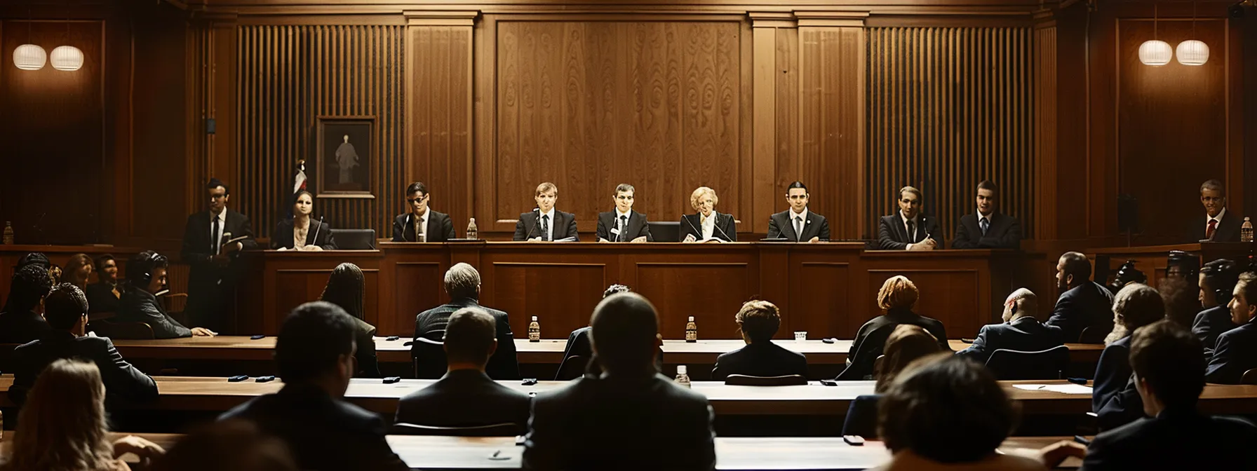 a tense tribunal scene with judges issuing urgent provisional measures to safeguard parties' rights during icsid arbitration.