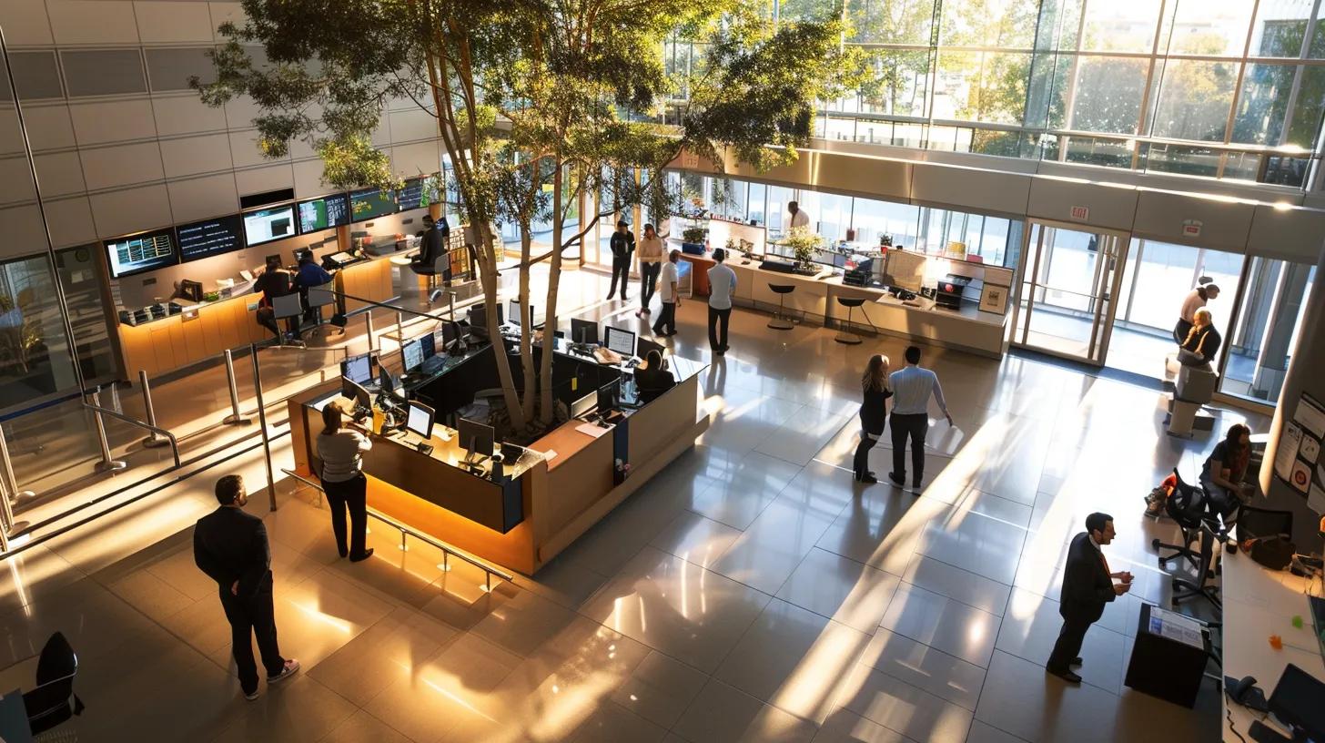 a focused, contemporary office setting showcases a diverse group of professionals engaged in a serious discussion, surrounded by documents and digital devices, as they navigate the complex steps of the icdr arbitration process.