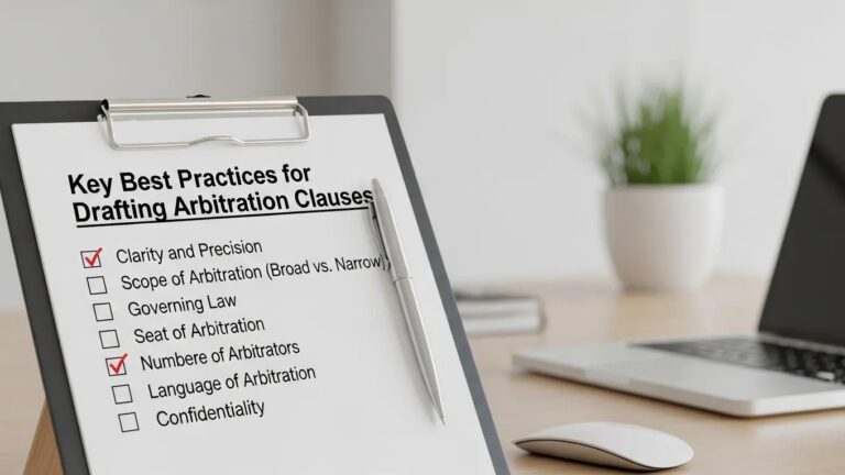 Checklist of best practices for drafting enforceable arbitration clauses