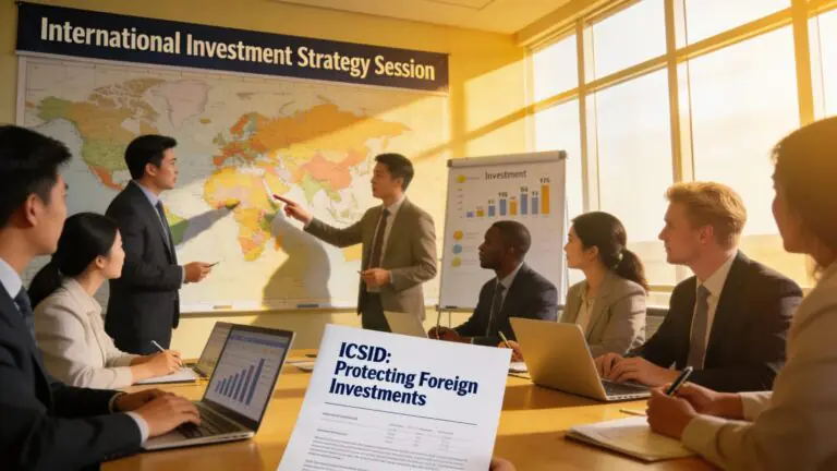 Corporate meeting on ICSID foreign direct investment protection strategies