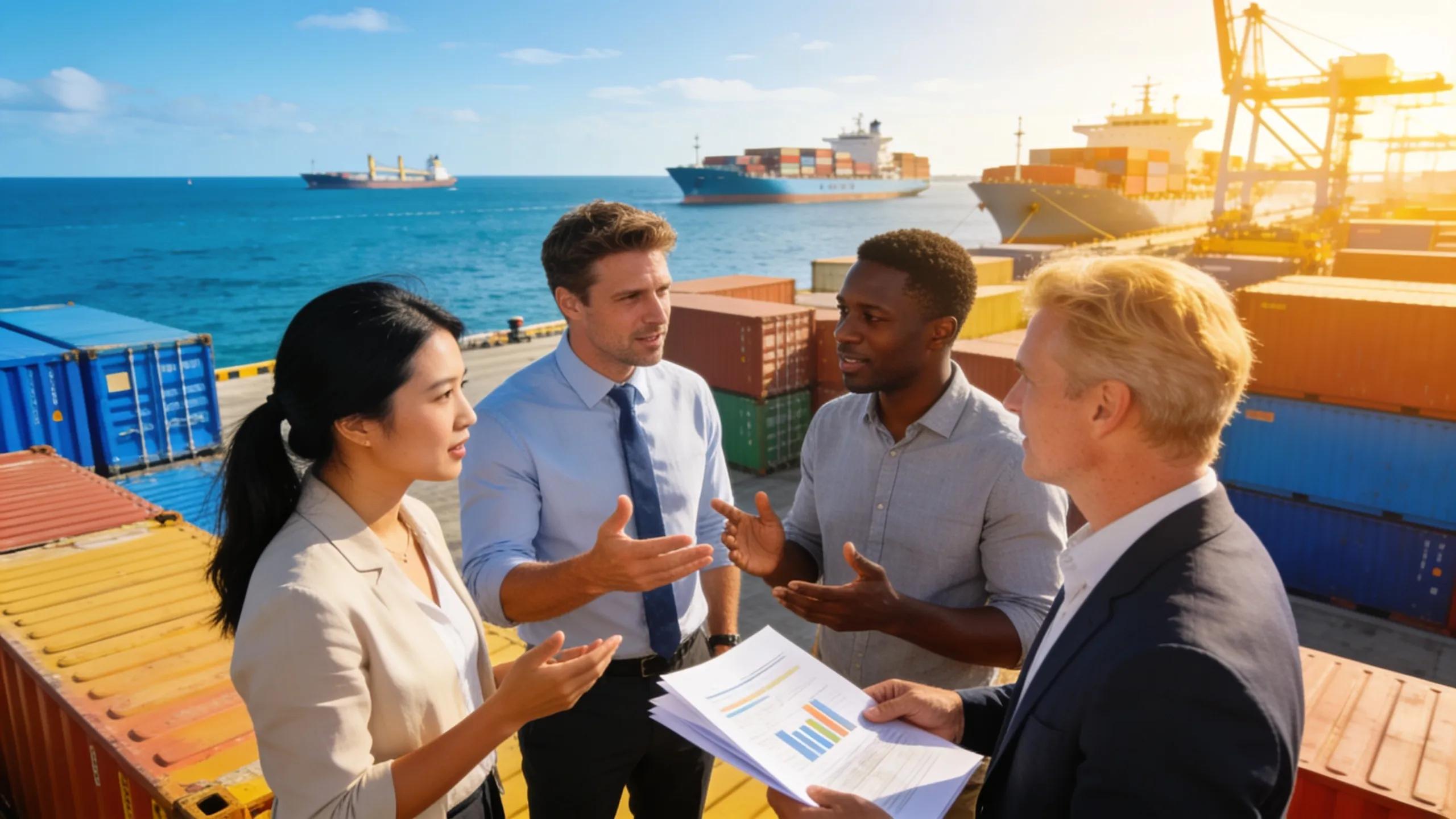 Florida importers discussing OFAC sanctions compliance and international trade regulations.